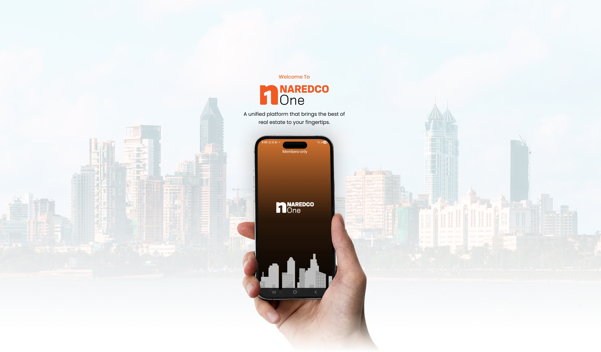 NAREDCO One desktop banner